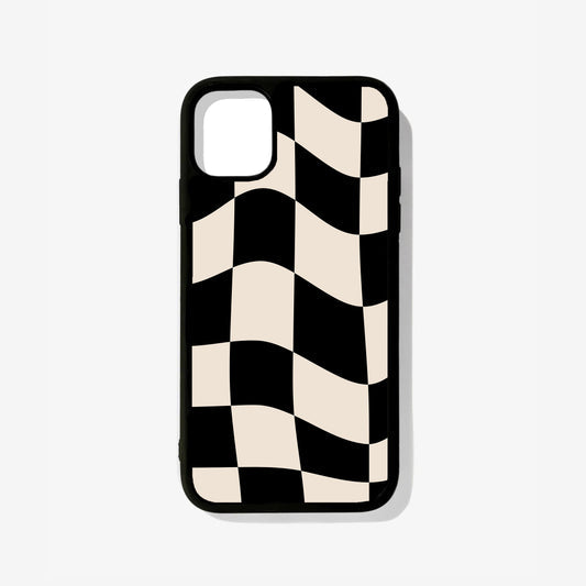 Beige Checkered