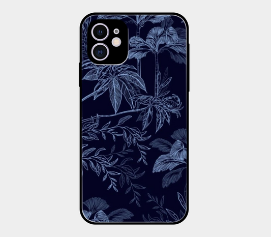 Sleek Blue Flowers
