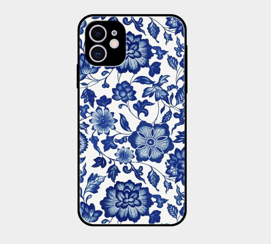 Blue Leafy Pattern