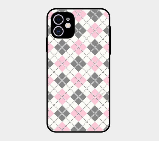Baby Pink Check