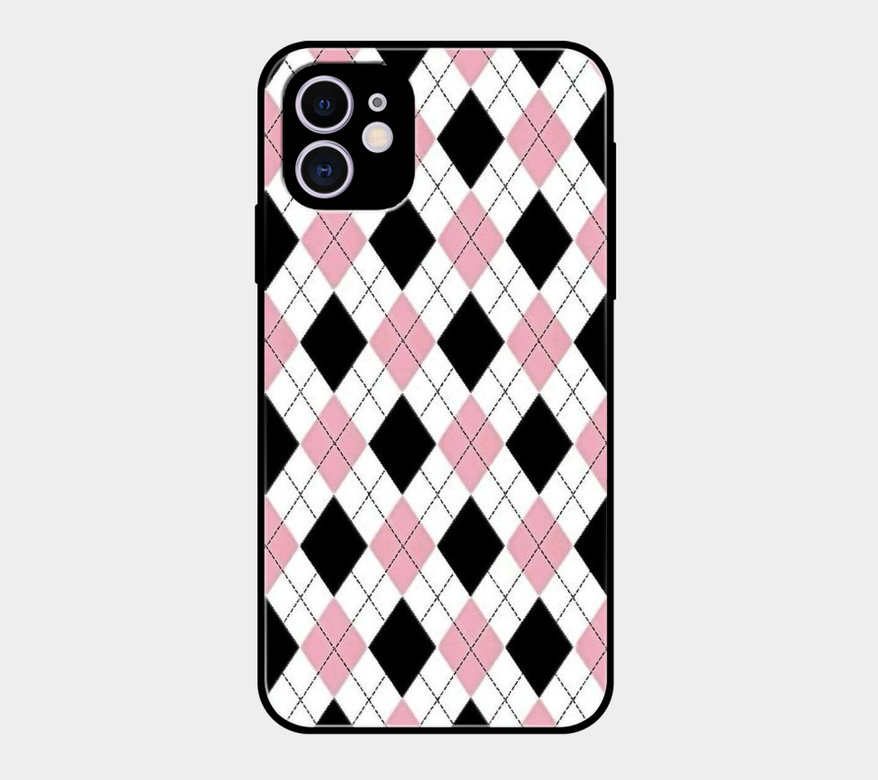 Black Pink Check