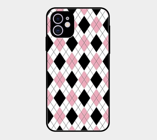 Black Pink Check