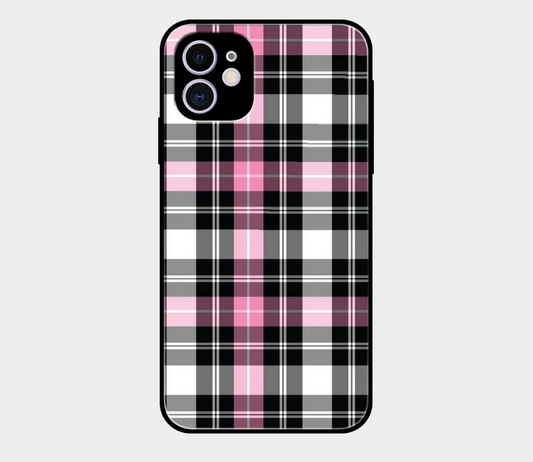 Pink and Black Criss Cross
