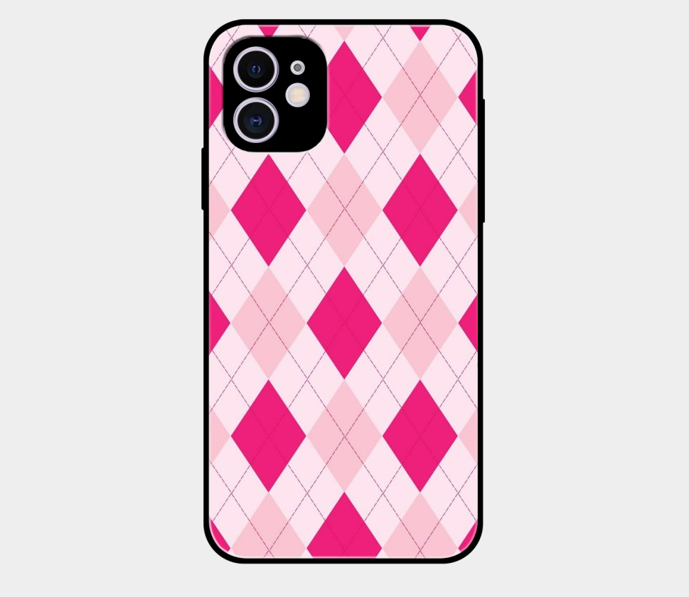 Pink Checkboard