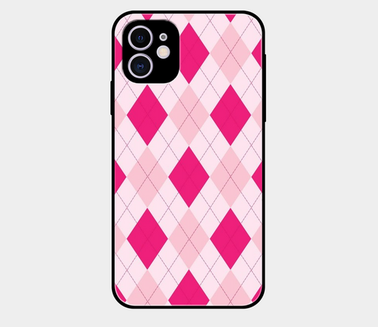 Pink Checkboard