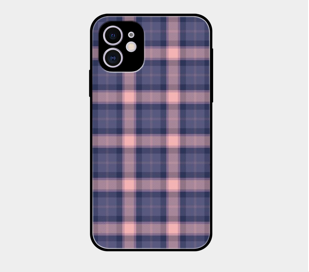 Pink and Blue Check