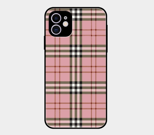 Pink Brown Crooscheck