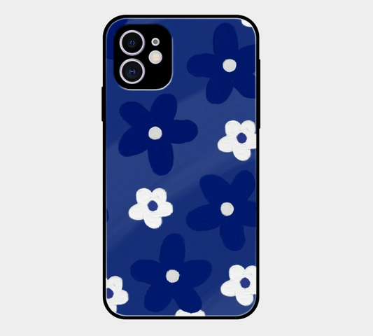 Blue And White Flowers