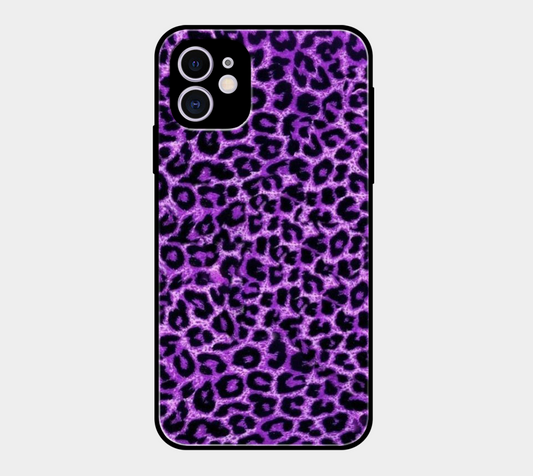Purple Leopard Print