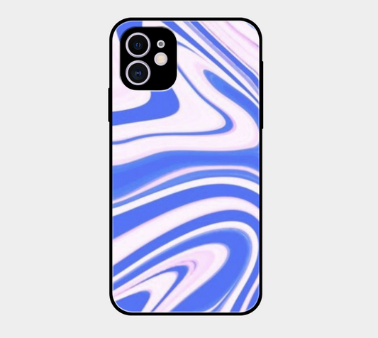 Blue And Pink Abstract