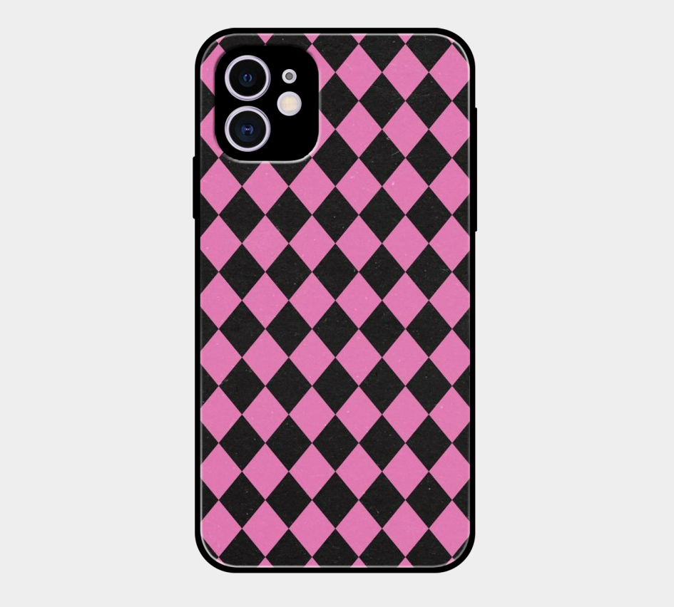 Pink And Black Diamond